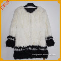 Brief Style Elegant Fur Coat With Genuine Sheep Fur Women Coat In Winter